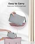 Large capacity makeup bag